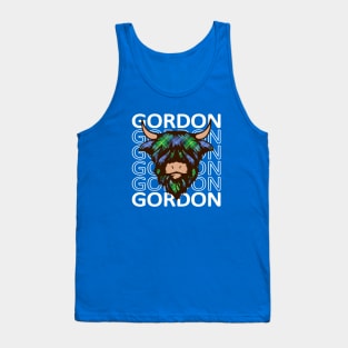 Clan Gordon - Hairy Coo Tank Top